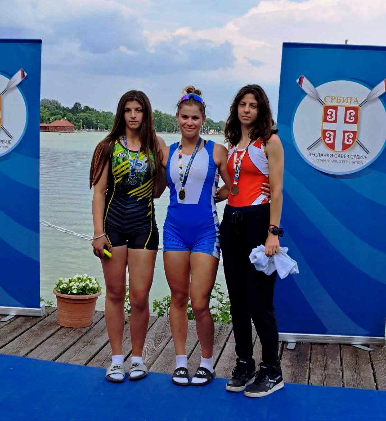 SEDAM MEDALJA SA PALIĆA ZA SMEDEREVSKE VESLAČE